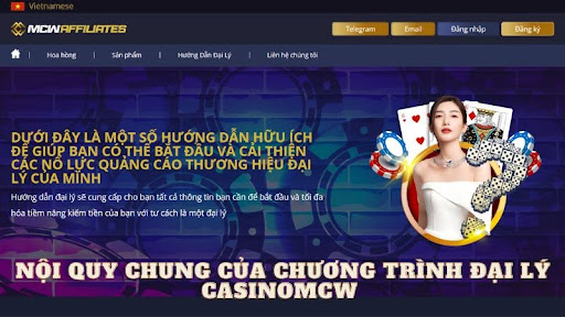 Nội quy chung của chương trình đại lý Casinomcw 