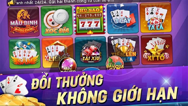 Game bài đổi thưởng không giới hạn