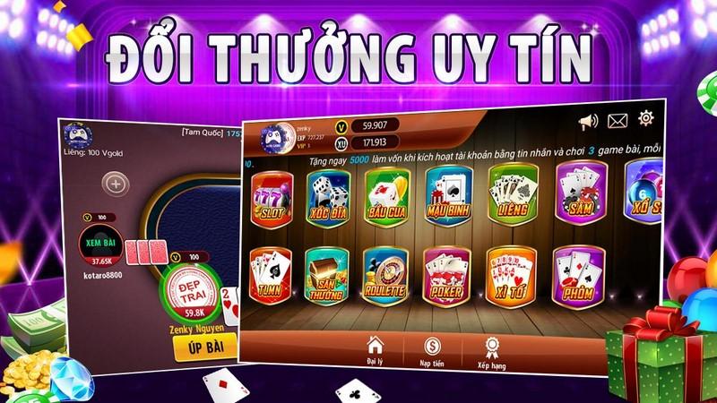 Game bài đổi thưởng uy tín