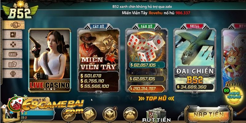 Được xem là cổng bài game online nền tảng