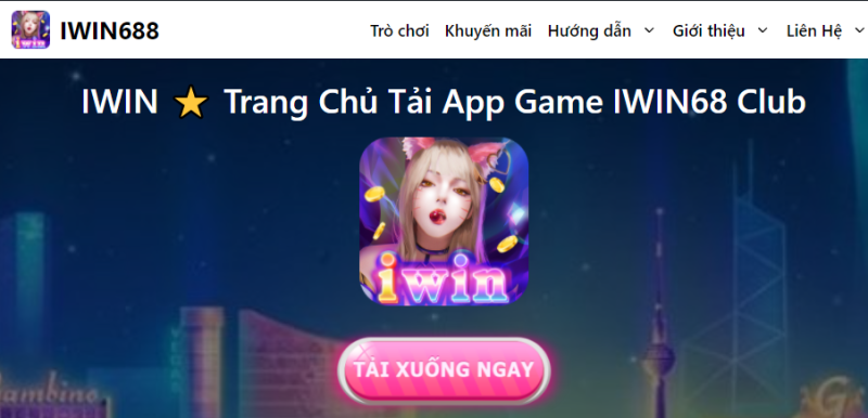 Hướng dẫn các bước tải app IWIN về điện thoại