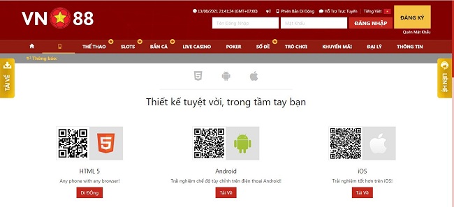 Link tải VN88 App (Mobile) mới nhất 