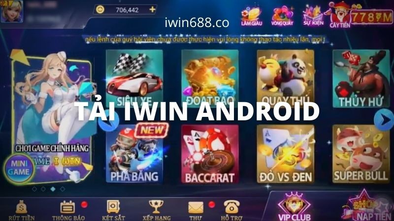 Tải app game bài IWIN về điện thoại IOS